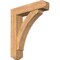 Ekena Millwork Thorton Craftsman Smooth Bracket w/ Offset Brace, Western Red Cedar, 7 1/2"W x 32"D x 38"H BKT0806X32X38THR04SWR - alternate 1